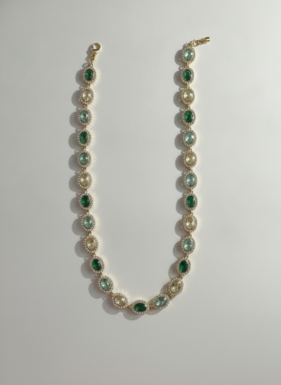 Collar gargantilla brillante