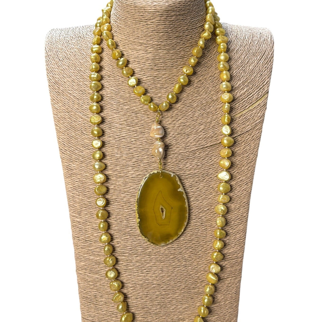 Collar Carmen de piedra natural