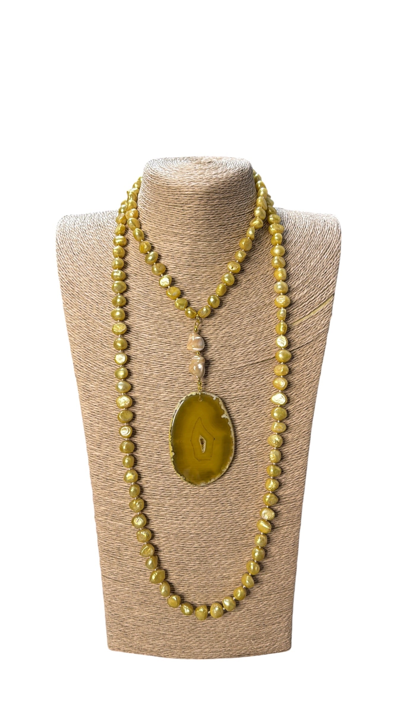 Collar piedra natural