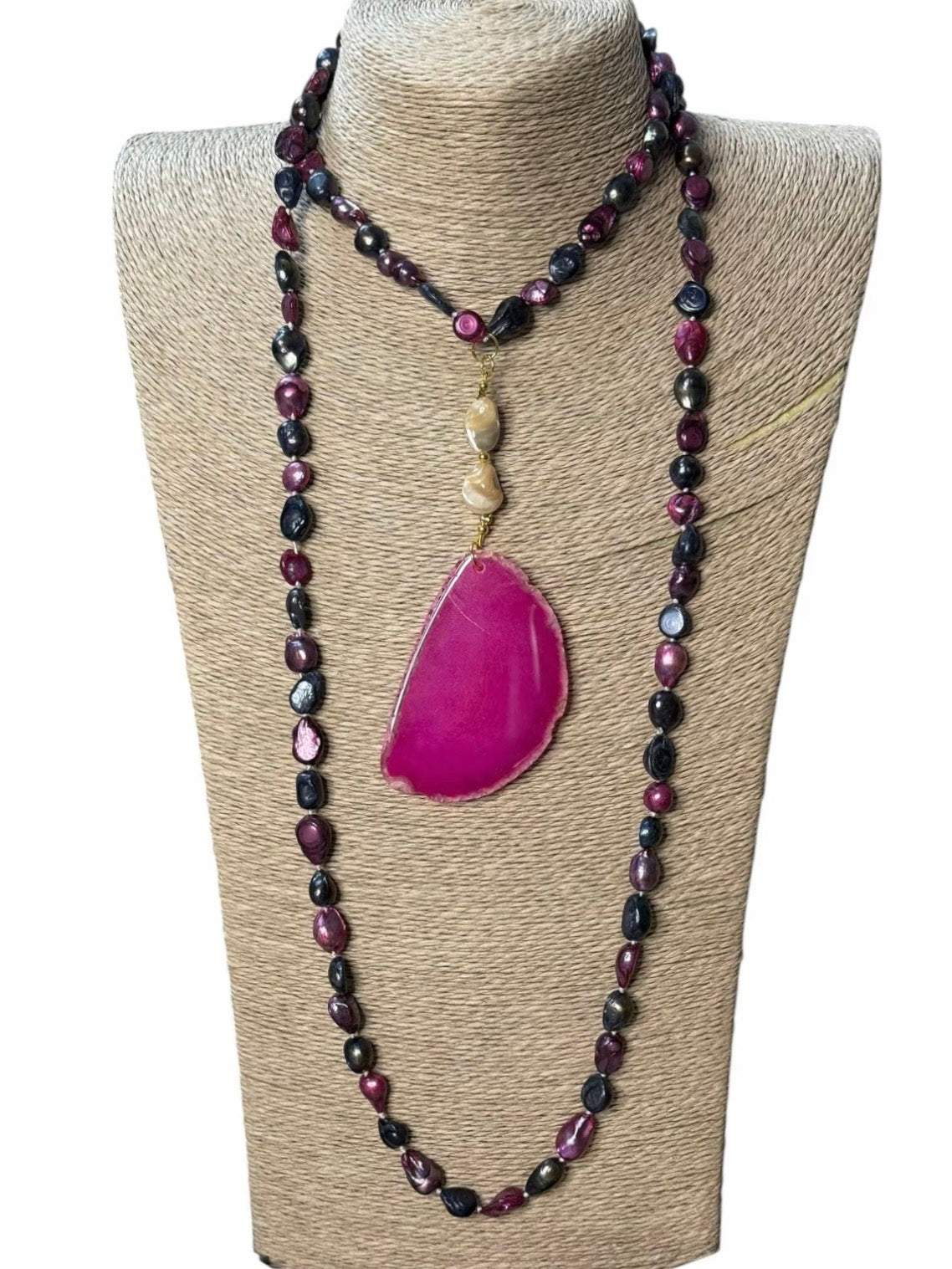 Collar Carmen de piedra natural