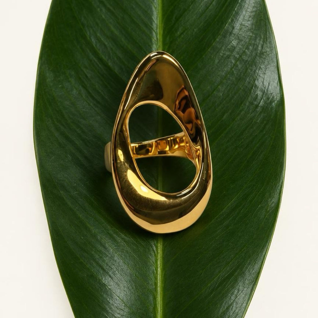 Anillo maxi óvalo