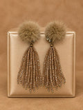 Pendientes pompón