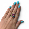 Anillo piedras 8E