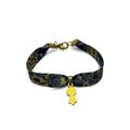 Pulsera de algodón medalla