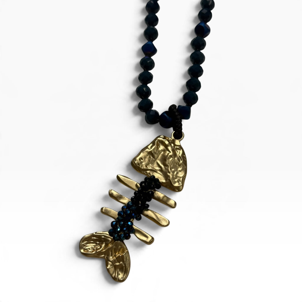 Collar largo Raspa