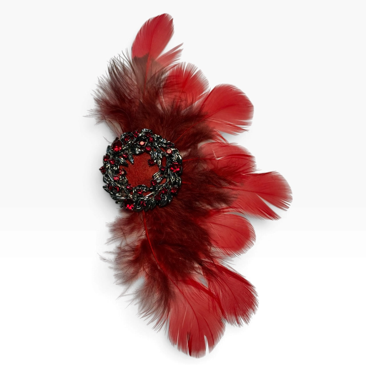 Broche de plumas