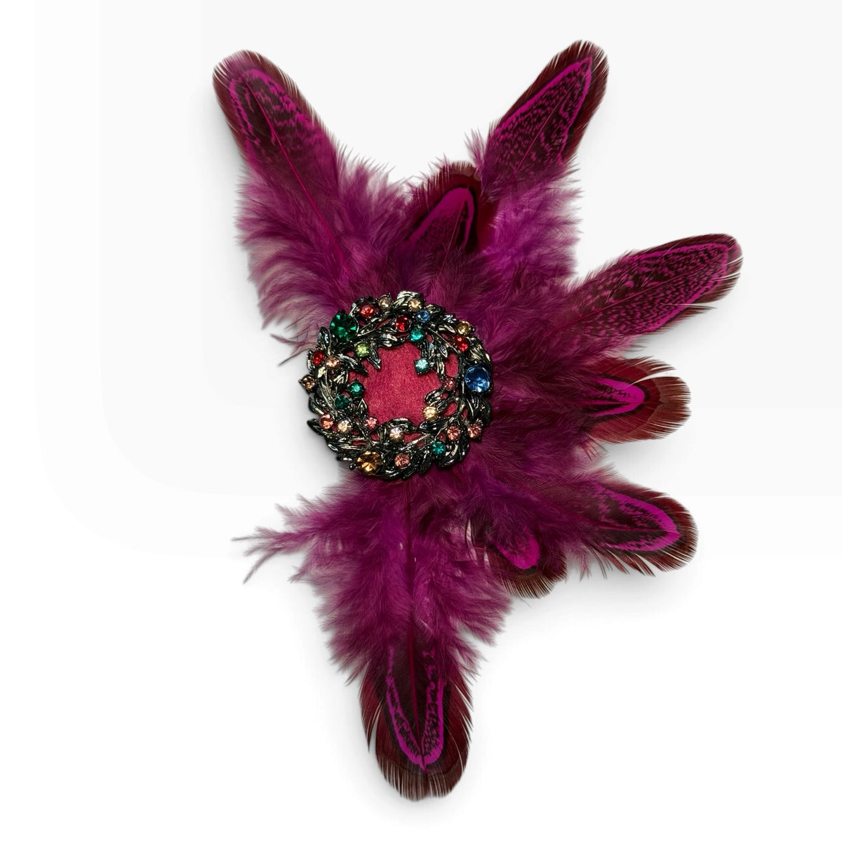 Broche de plumas