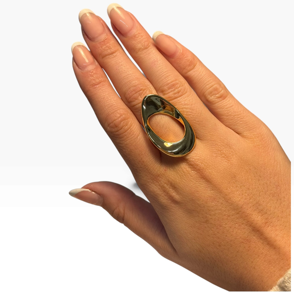 Anillo maxi óvalo