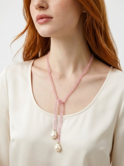 Collar ajustable de piedras