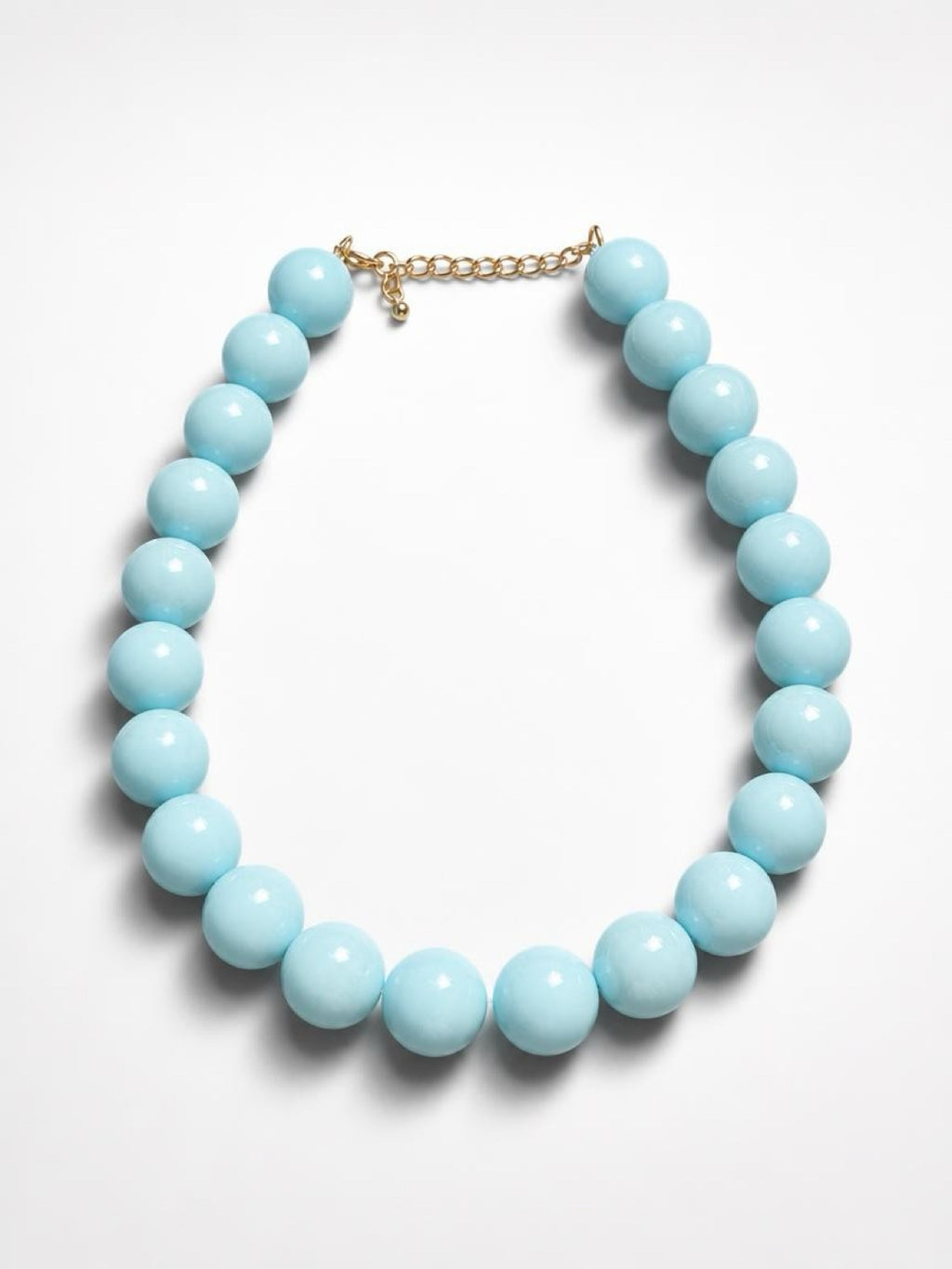 Collar de bolas perladas