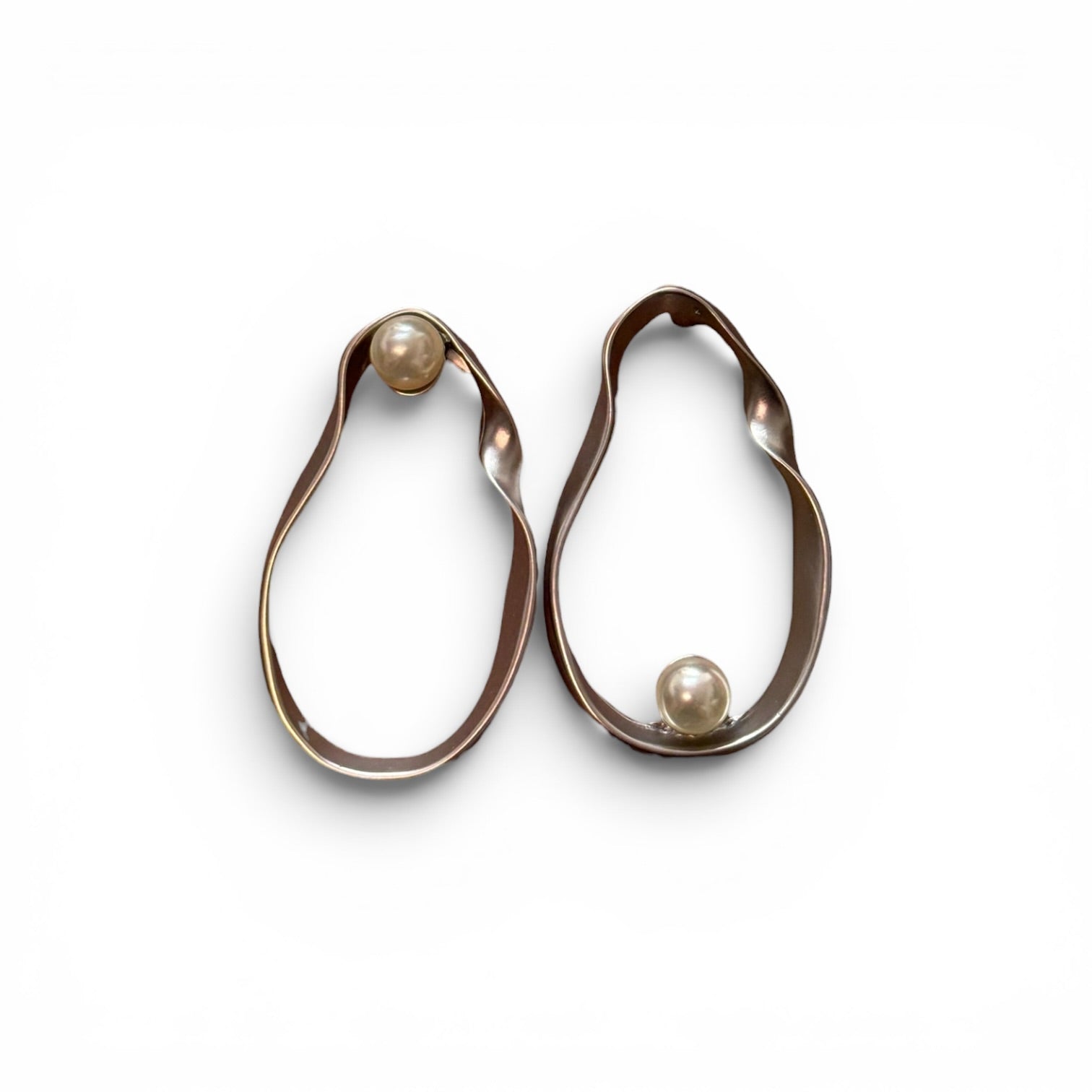 Pendientes Brisa con perla
