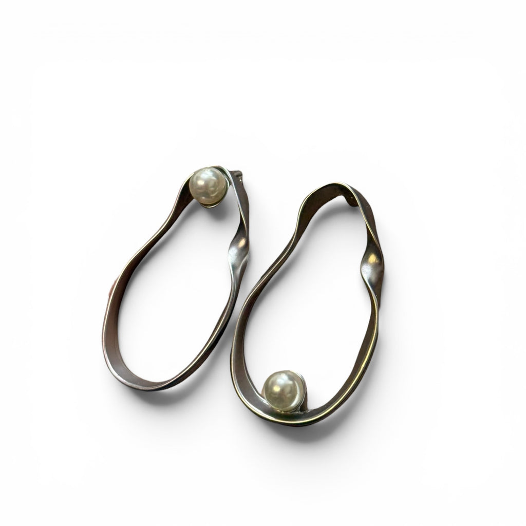 Pendientes Brisa con perla