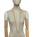 Collar cadena dorada