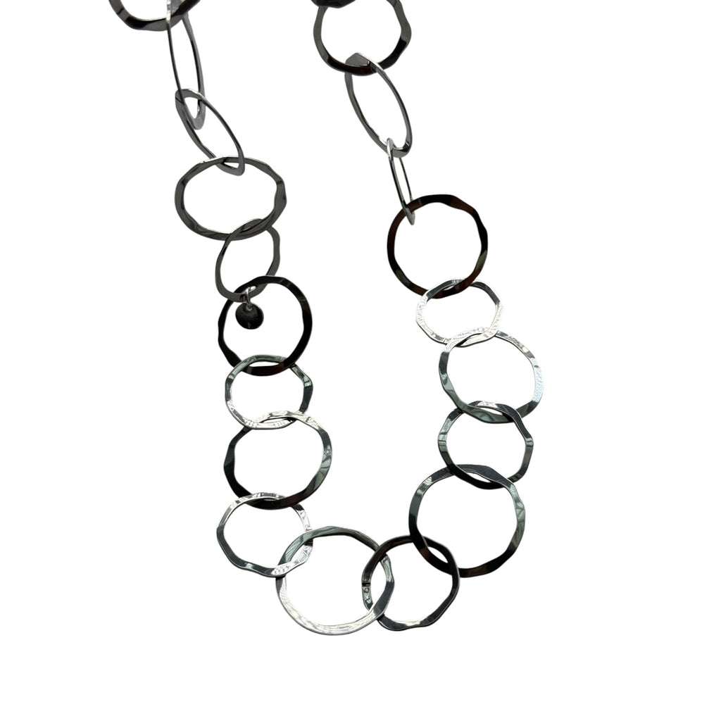 Collar largo de cadena redonda