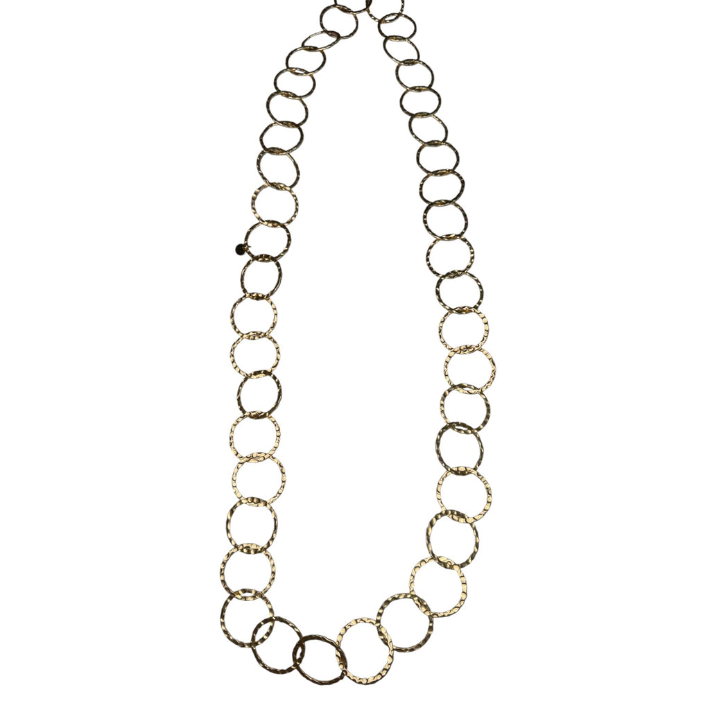 Collar largo de cadena redonda