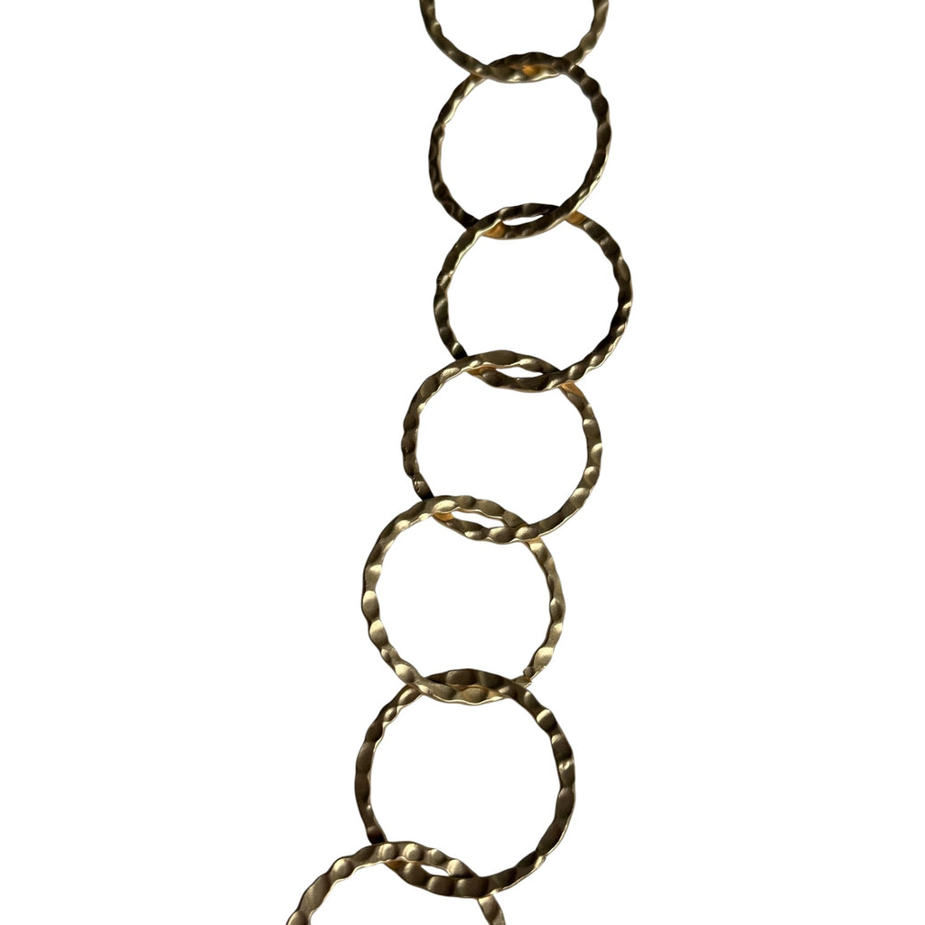 Collar largo de cadena redonda