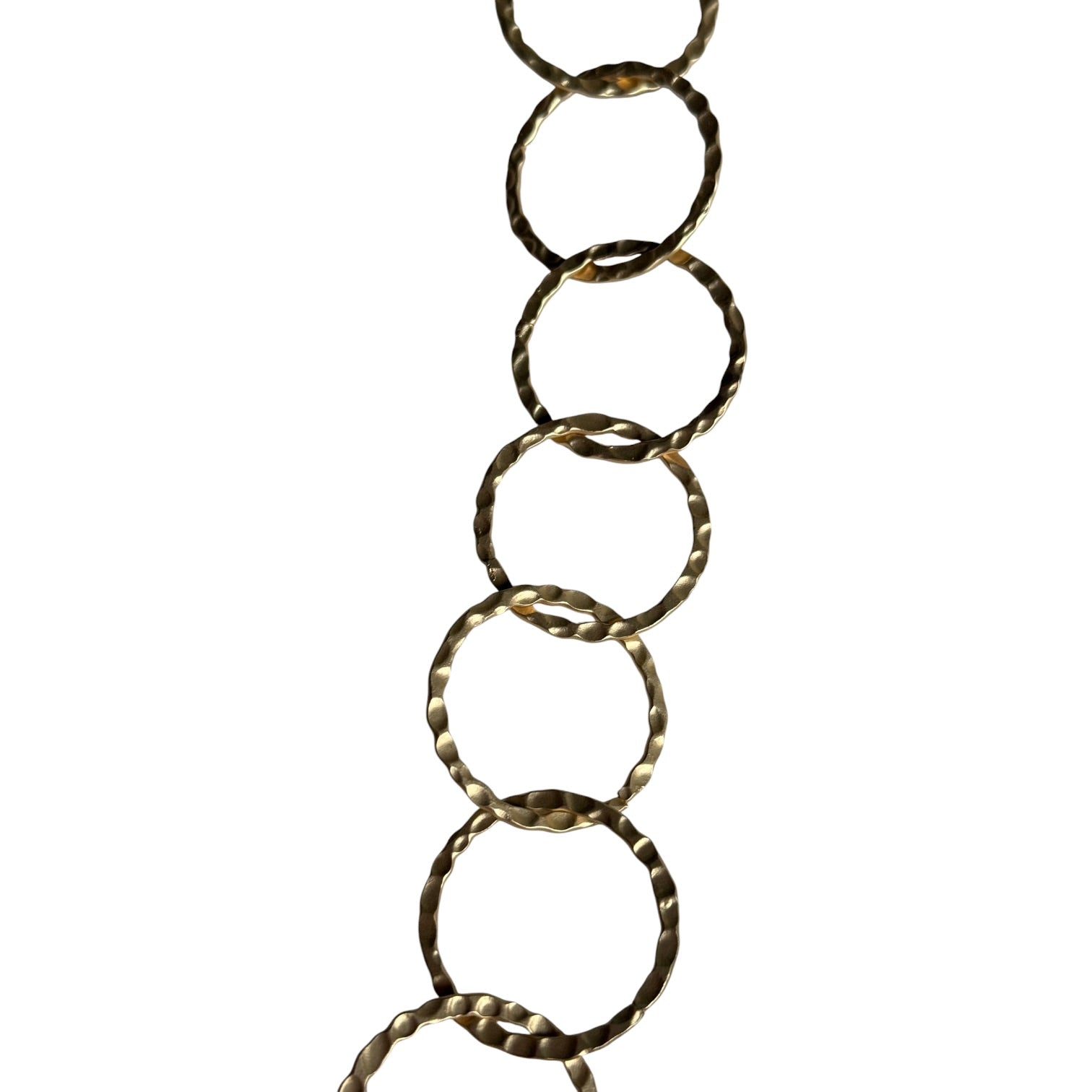 Collar largo de cadena redonda
