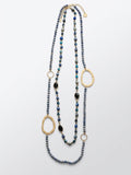 Collar doble de piedras