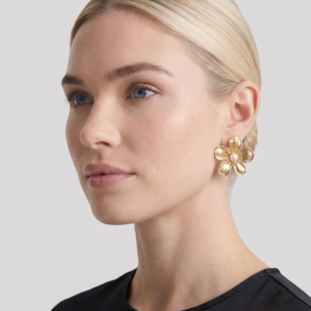 Pendientes de flor Tantrend