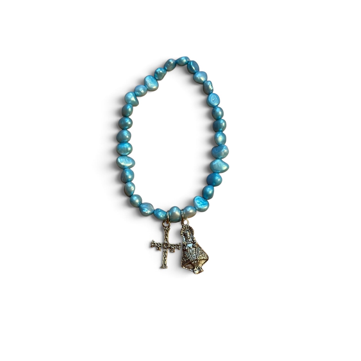 Pulsera Virgen de Covadonga- Cruz de la victoria