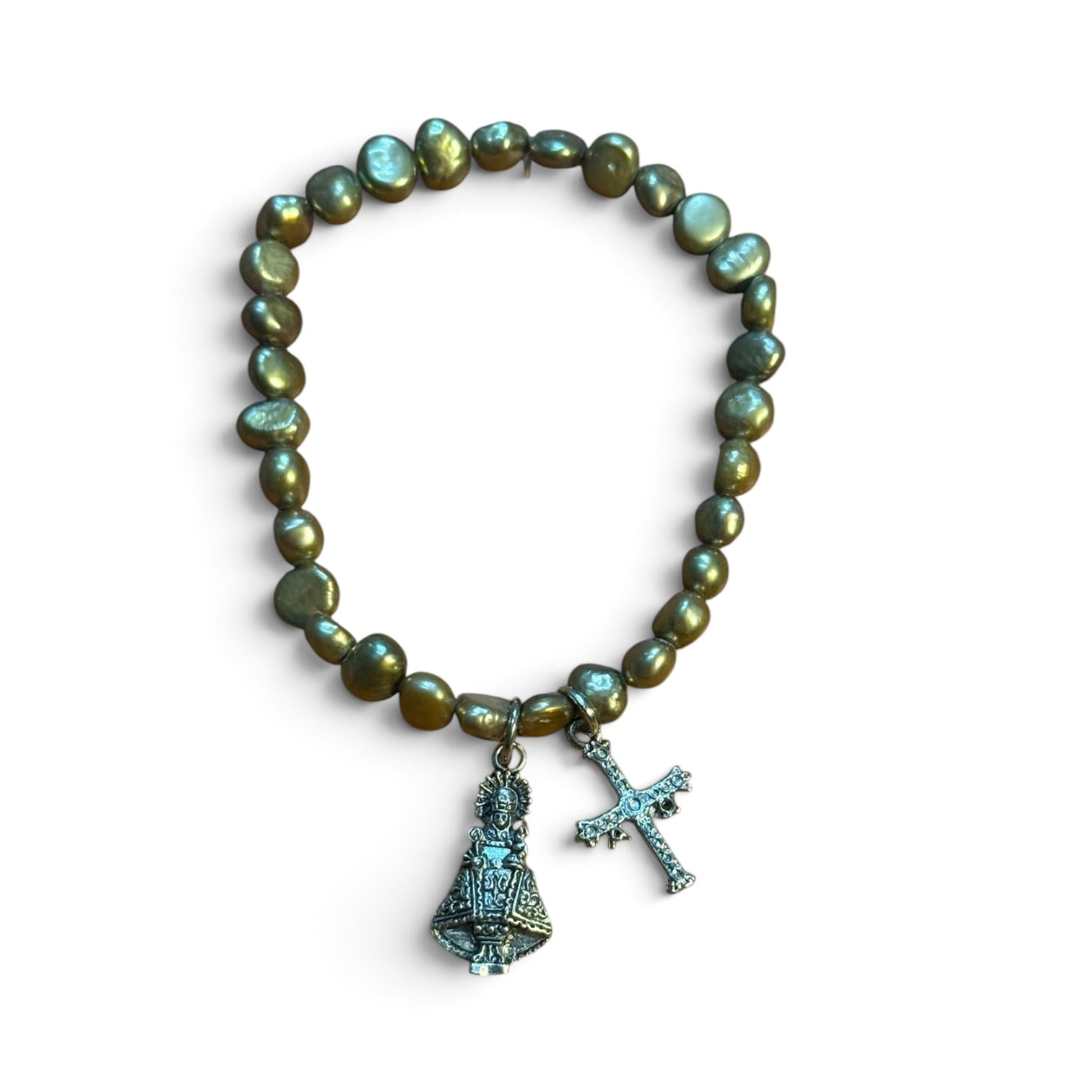 Pulsera Virgen de Covadonga- Cruz de la victoria