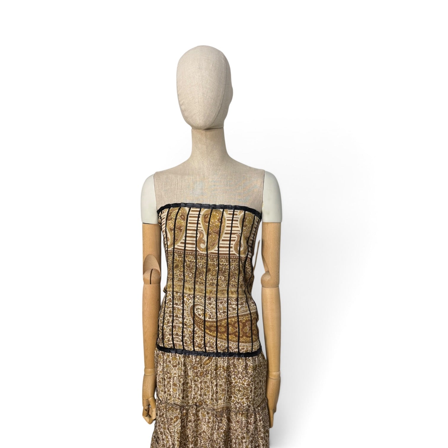 Vestido indio palabra de honor