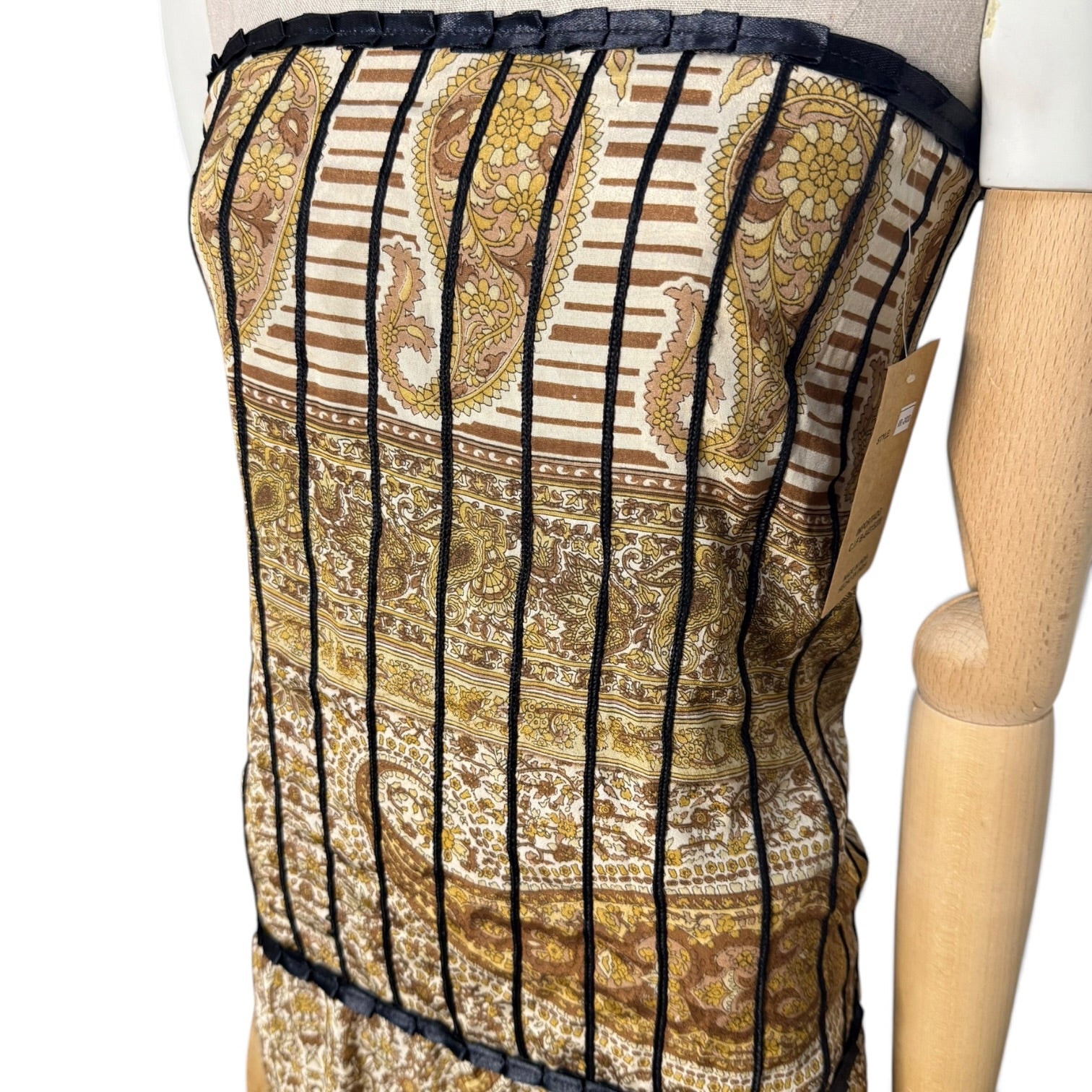 Vestido indio palabra de honor