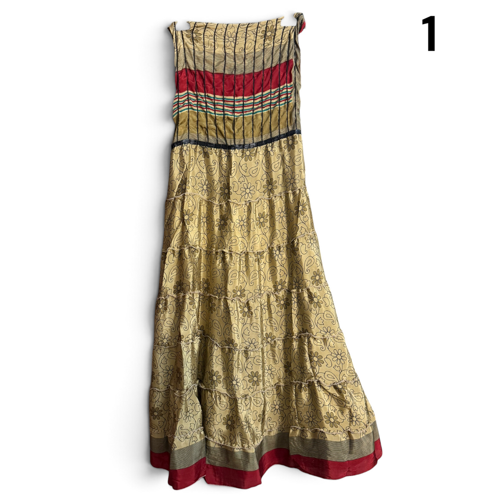 Vestido indio palabra de honor