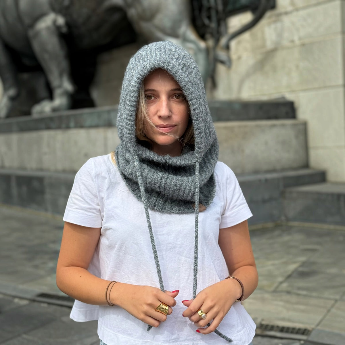 Balaclava de punto