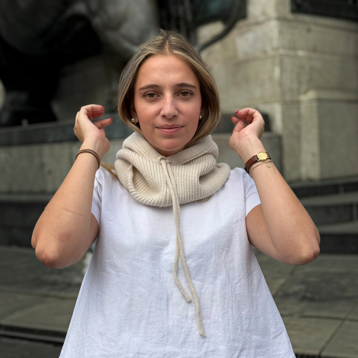 Balaclava de punto