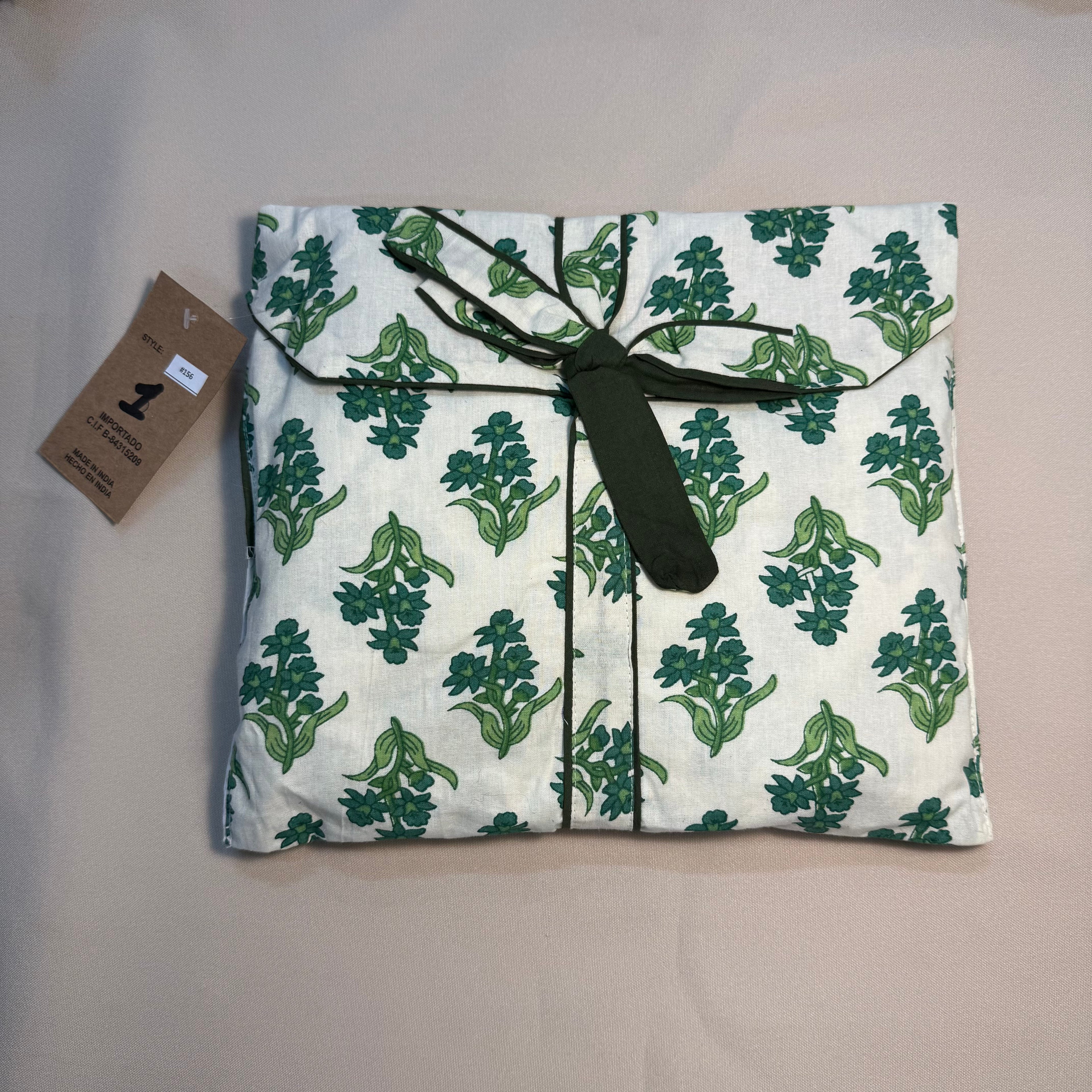 Pijama de algodón estampado