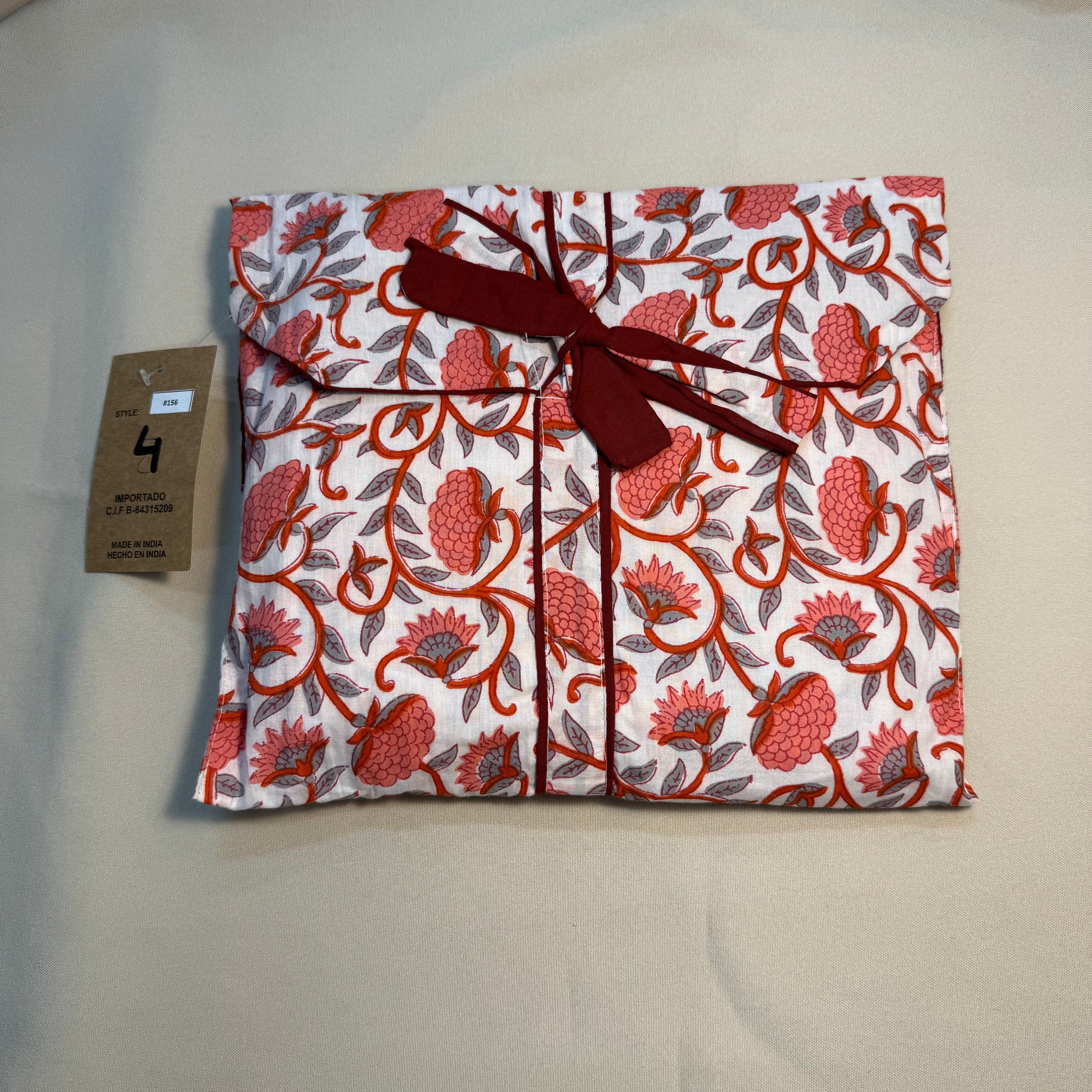 Pijama de algodón estampado
