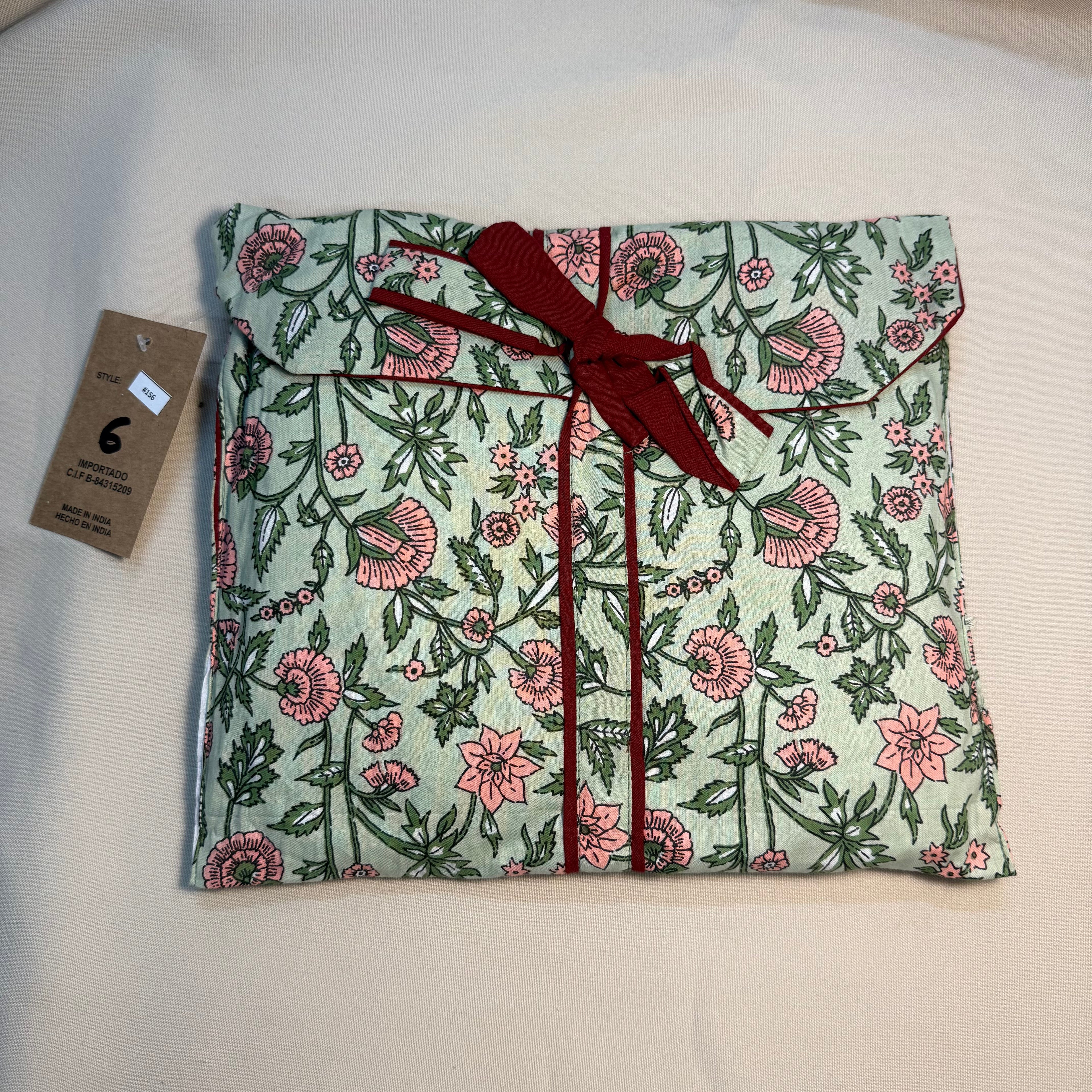Pijama de algodón estampado