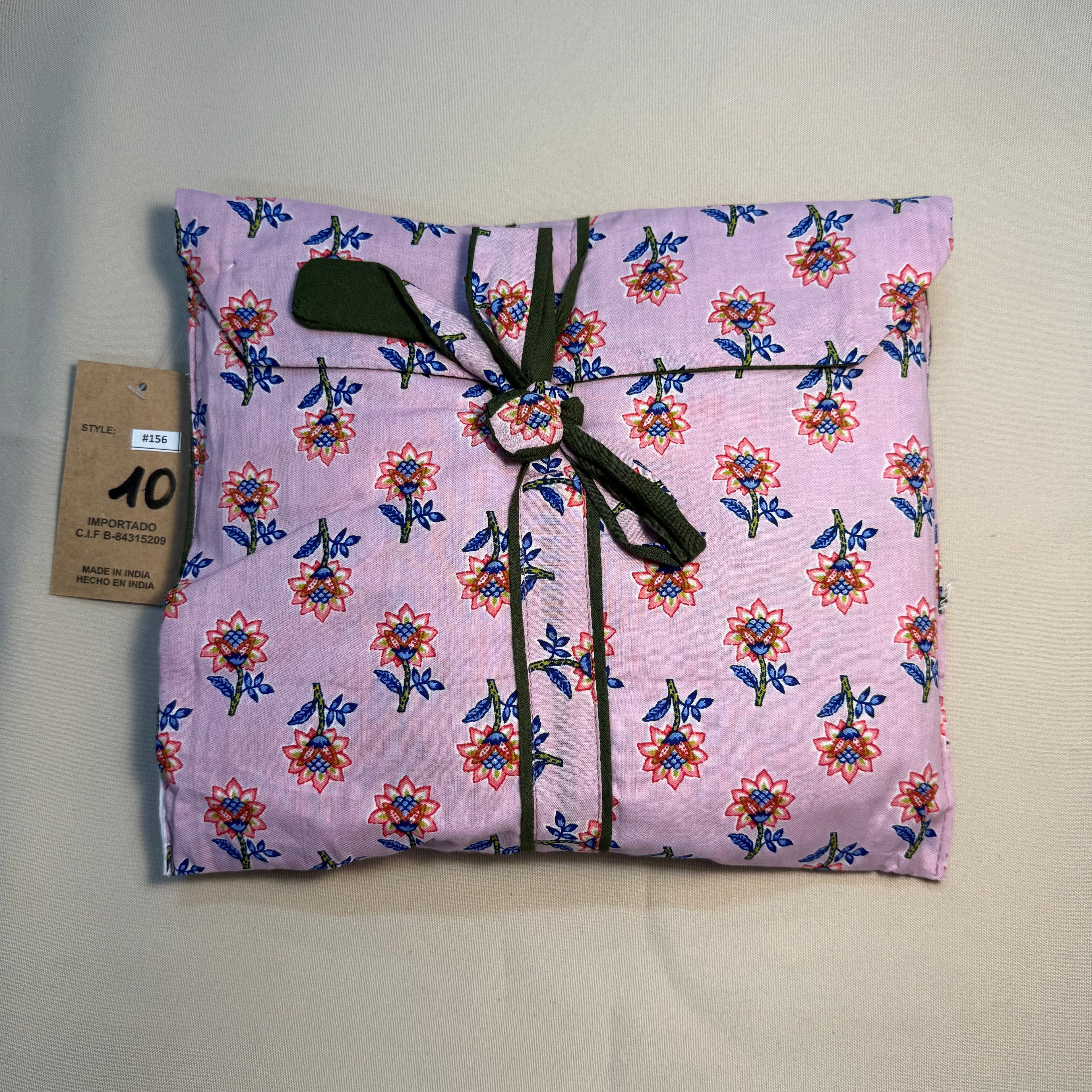 Pijama de algodón estampado